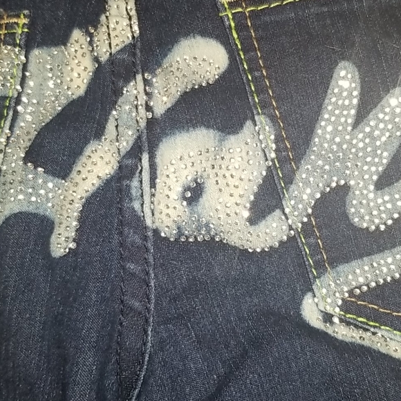 💋Rare💋 Ed Hardy Jeans  By Christian Audigier - Picture 11 of 12